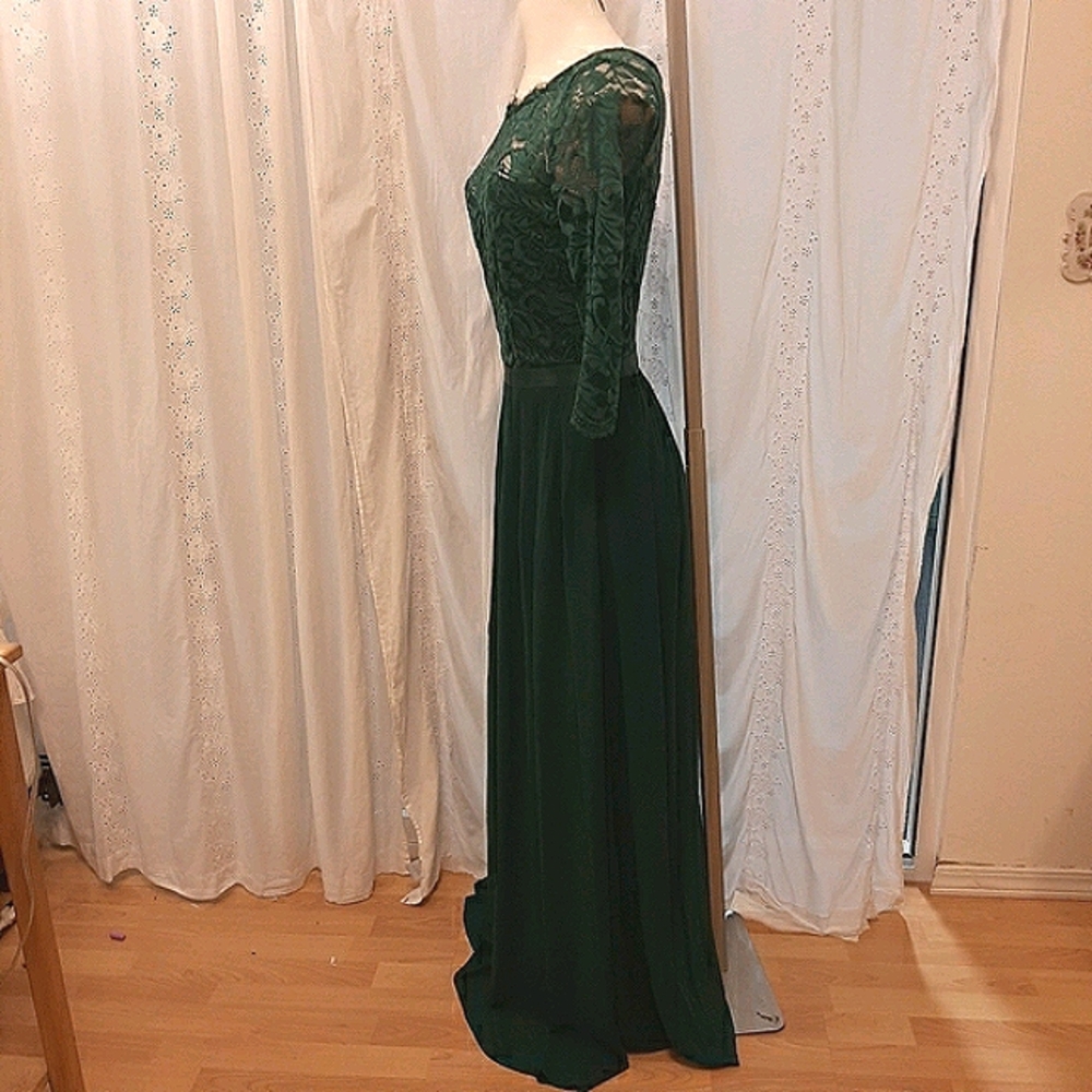 Milusol + Maxi Lace + Formal + Small + Dark Green